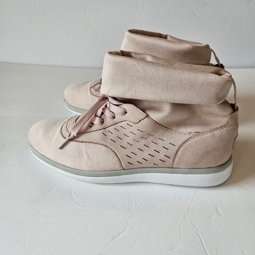 Ugg Islay Leather Bootie Sneakers Quartz Pink Women's 10‎ UK 8.5 EU 41 - Picture 4 of 10